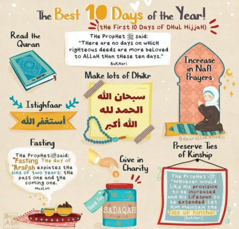 Nak buat apa je awal bulan Zulhijjah ni?